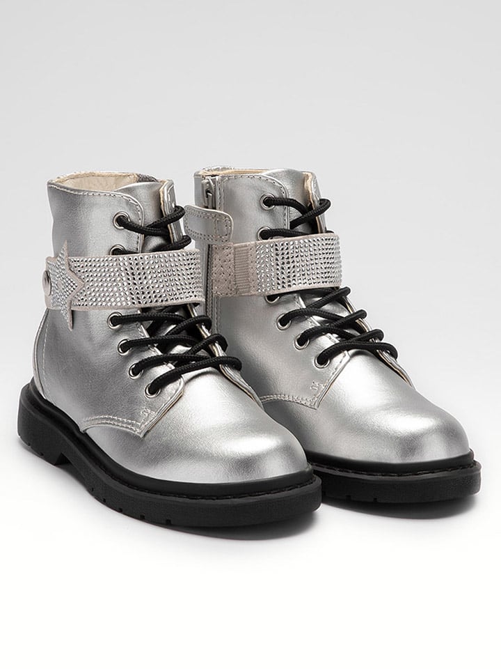 Lelli Kelly Botki w kolorze srebrnym rozmiar: 29