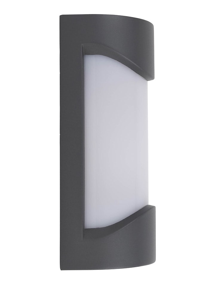 näve Zewnętrzna lampa ścienna "Praline" w kolorze antrcytowym - wys. 25 cm rozmiar: onesize