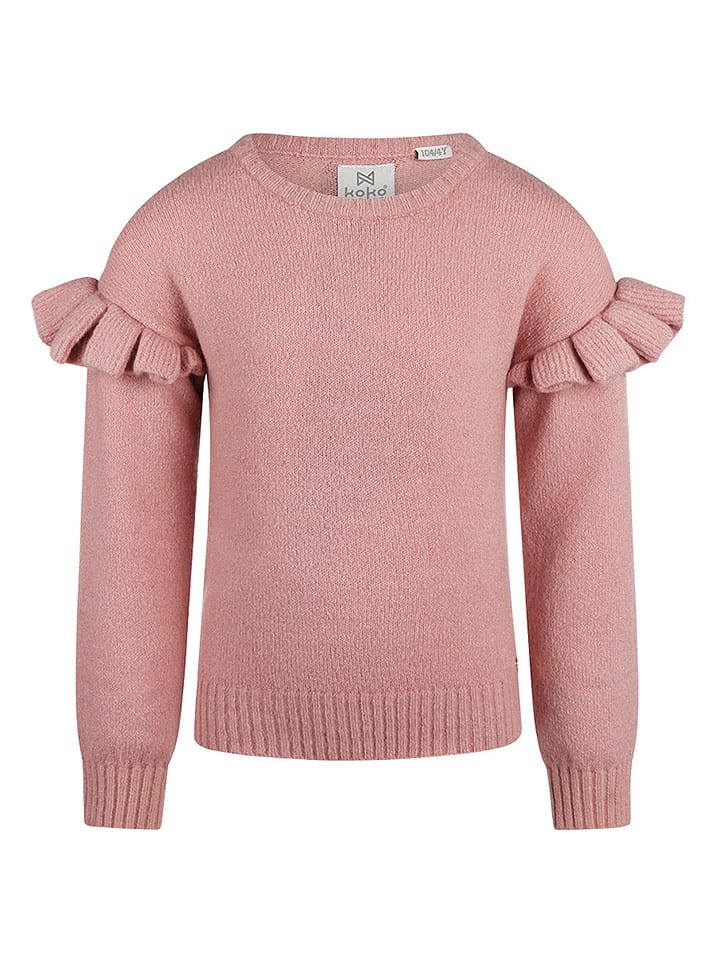 Koko Noko Sweter w kolorze jasnoróżowym rozmiar: 116