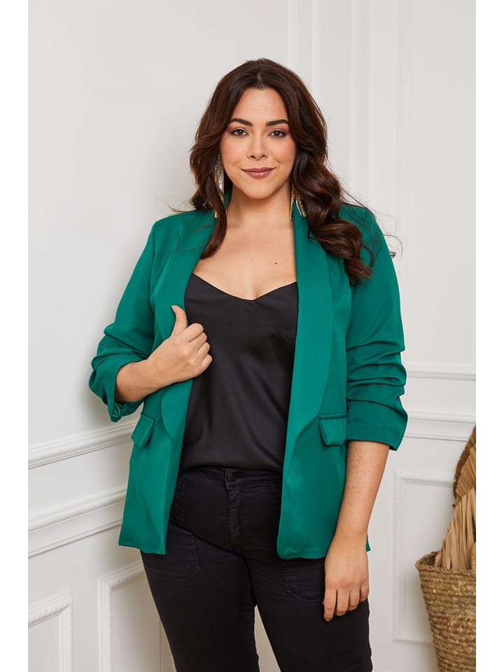 Blezer "Angel" w kolorze zielonym