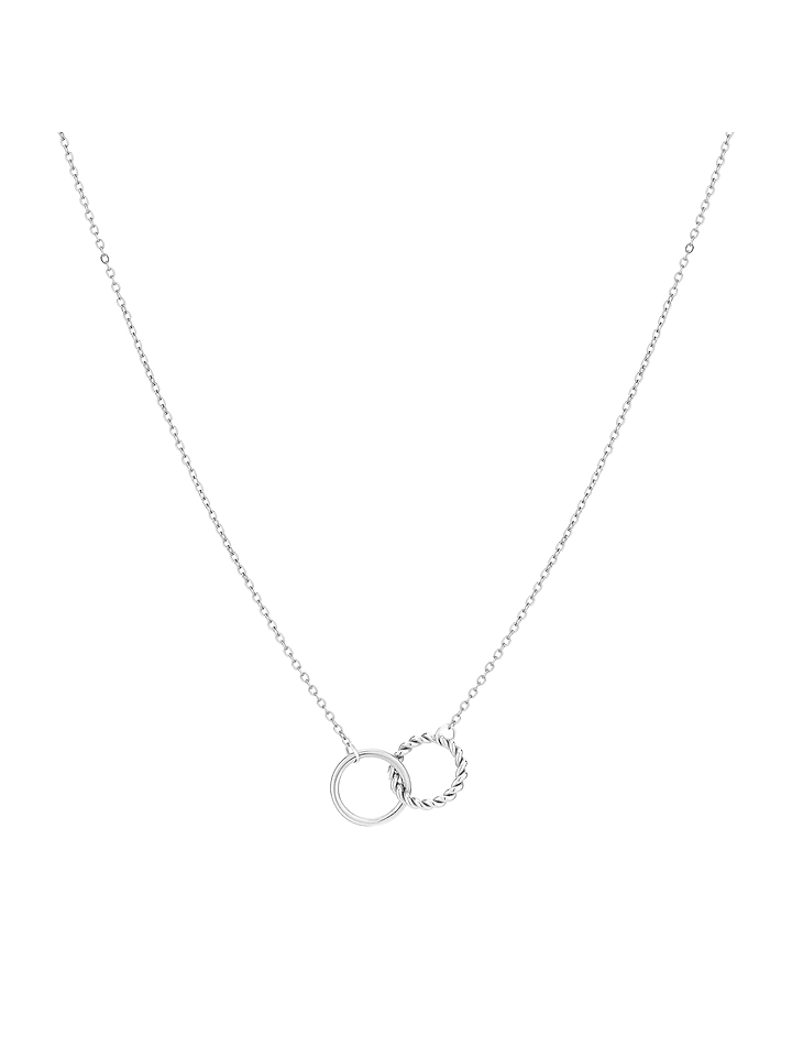 Tamaris Naszyjnik z elementami ozdobnymi - dł. 45 cm rozmiar: onesize