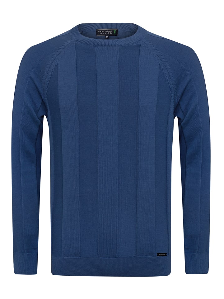 SIR RAYMOND TAILOR Sweter "London" w kolorze niebieskim rozmiar: XL