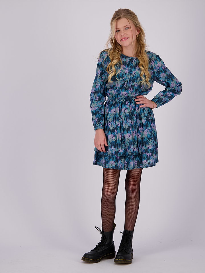 Vingino Sukienka "Patries" w kolorze niebieskim rozmiar: 104