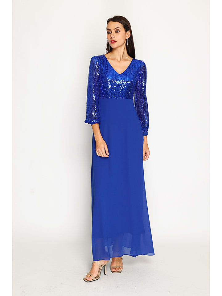 ASSUILI Sukienka w kolorze niebieskim rozmiar: 38