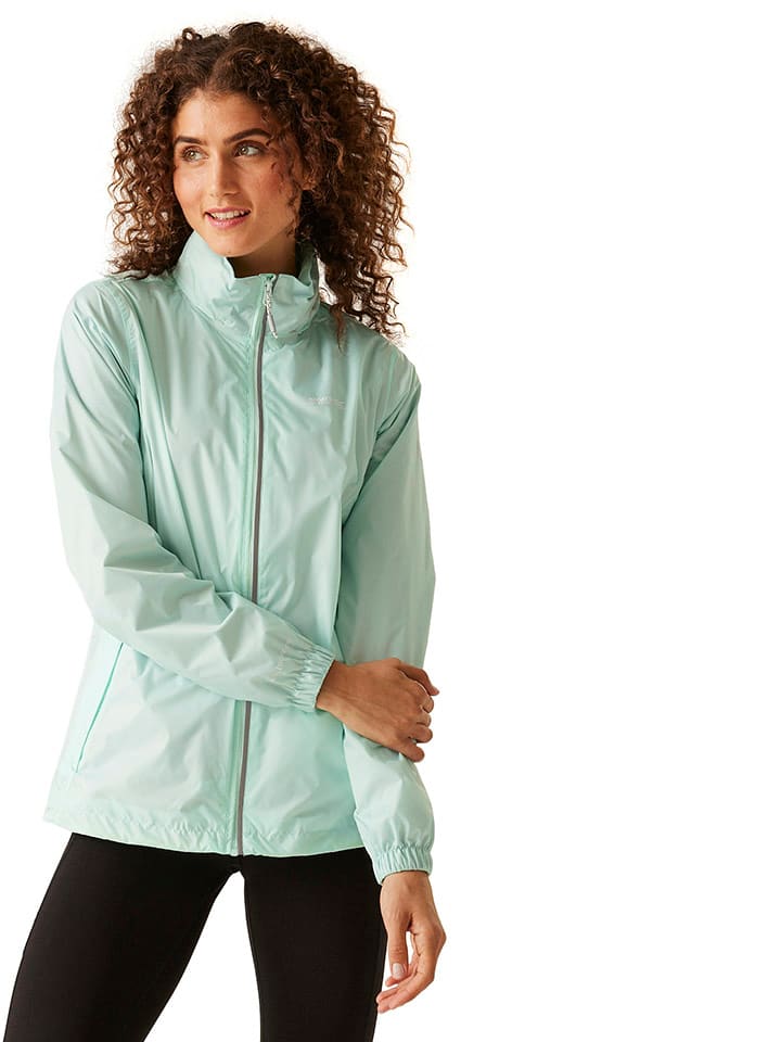 Regatta Kurtka przeciwdeszczowa "Corinne IV" w kolorze błękitnym rozmiar: 38