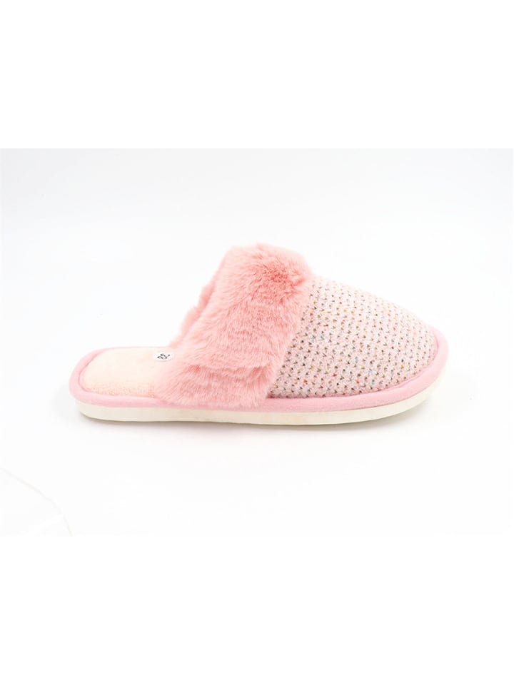 Confly Kapcie w kolorze jasnoróżowym rozmiar: 41