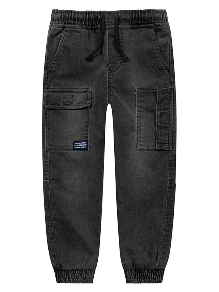 Minoti Bojówki w kolorze antracytowym rozmiar: 116/122