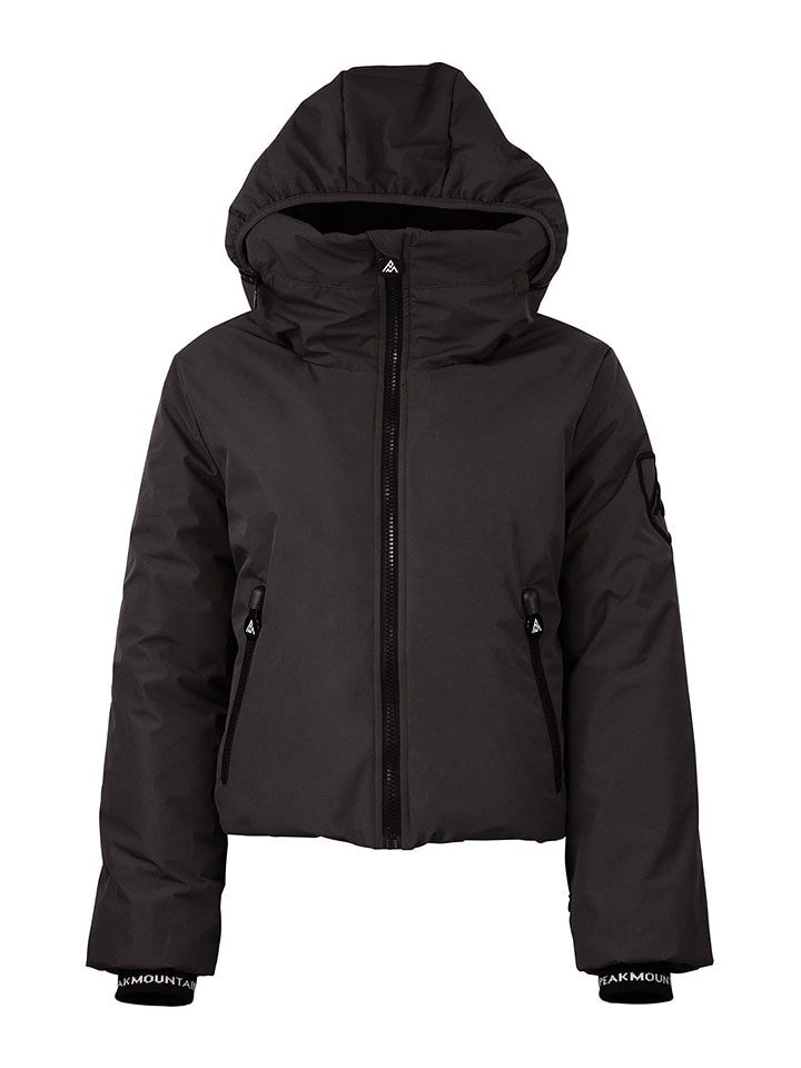 Peak Mountain Kurtka narciarska "Ally" w kolorze czarnym rozmiar: XL