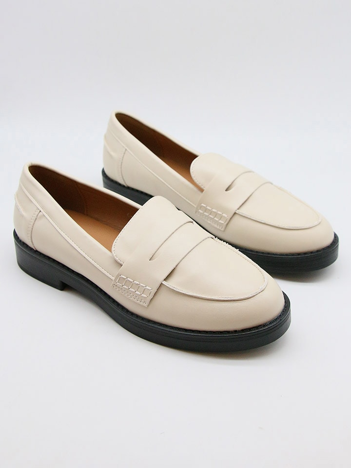 Bellucci Mokasyny w kolorze beżowym rozmiar: 39