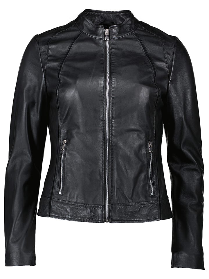 KRISS Skórzana kurtka w kolorze czarnym rozmiar: 42