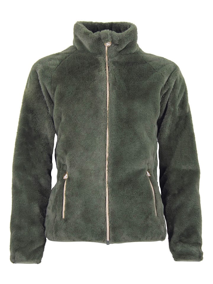 Peak Mountain Kurtka polarowa "Arendel" w kolorze khaki rozmiar: XL