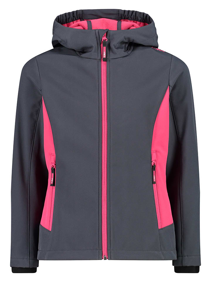 CMP Kurtka softshellowa w kolorze antracytowym rozmiar: 104