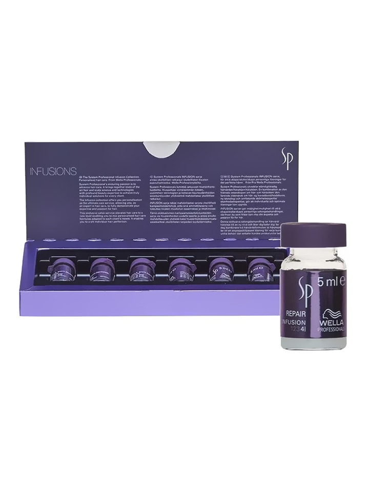 Wella Ampułki (6 szt.) "Repair Infusion" do włosów - po 5 ml rozmiar: onesize