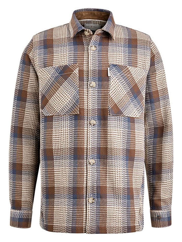 CAST IRON Koszula - Regular fit - w kolorze jasnobrązowo-beżowym rozmiar: XL