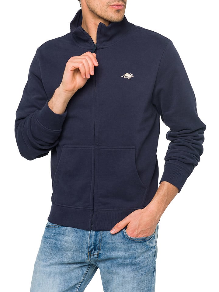 Hot Buttered Bluza "Kepuhi" w kolorze granatowym rozmiar: L