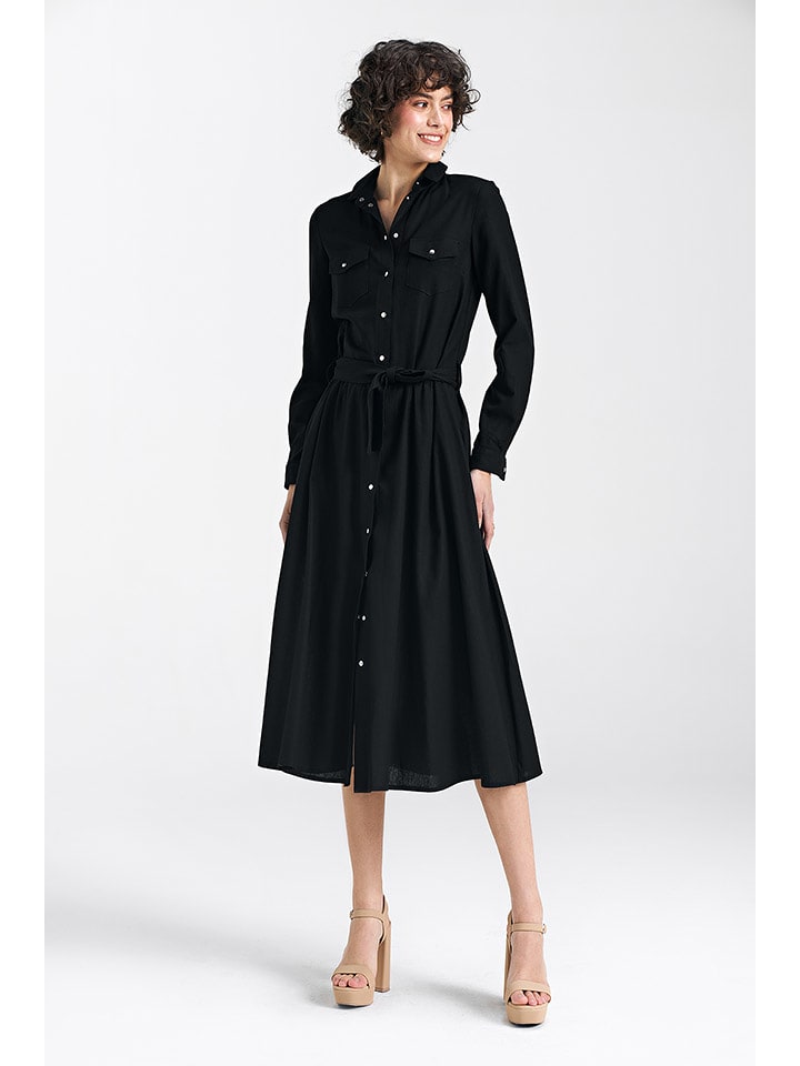 Nife Sukienka w kolorze czarnym rozmiar: 36