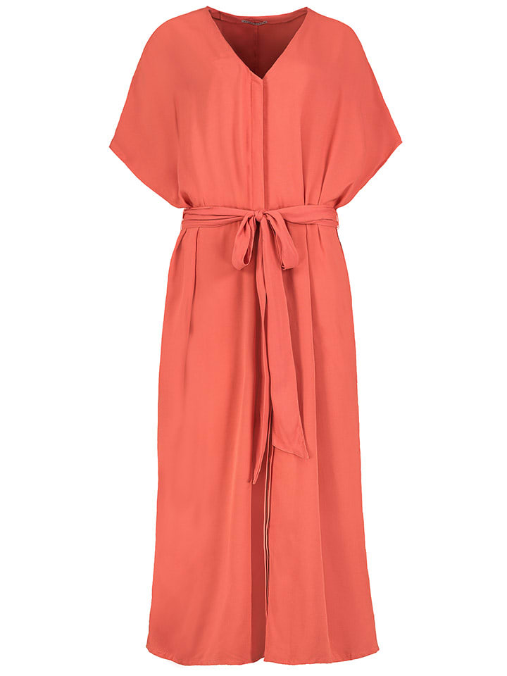 Fresh Made Sukienka w kolorze koralowym rozmiar: S