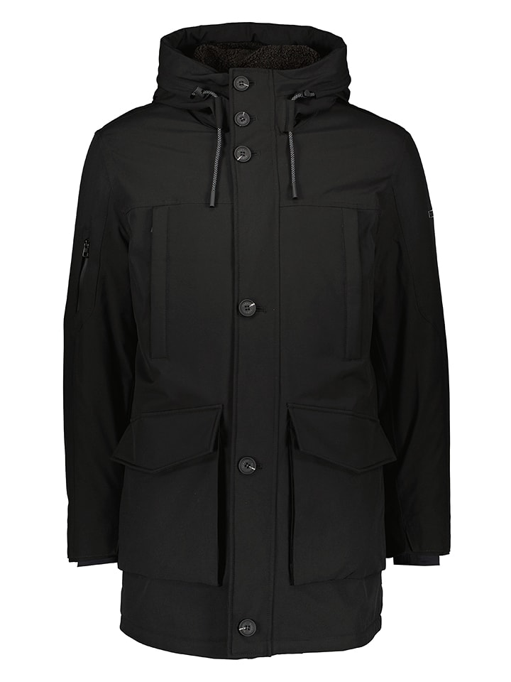 Bugatti Kurtka przejściowa w kolorze czarnym rozmiar: 48