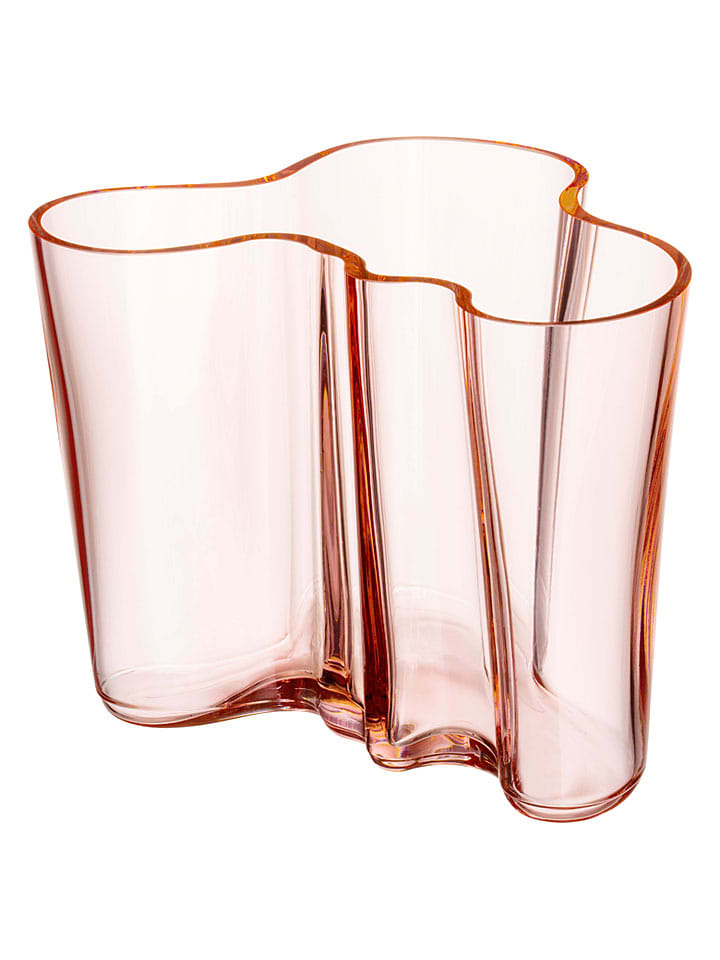 Moomin Wazon "Aalto" w kolorze jasnoróżowym - wys. 16 cm rozmiar: onesize