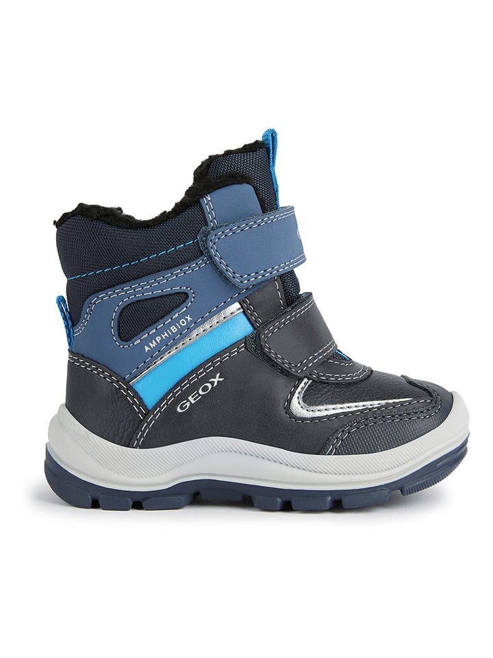 Geox Botki zimowe "Flanfil" w kolorze granatowym rozmiar: 27
