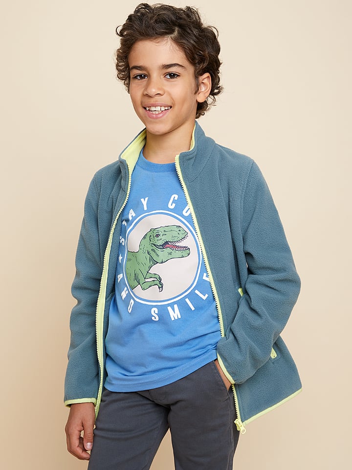 lamino Kurtka polarowa w kolorze morskim rozmiar: 134