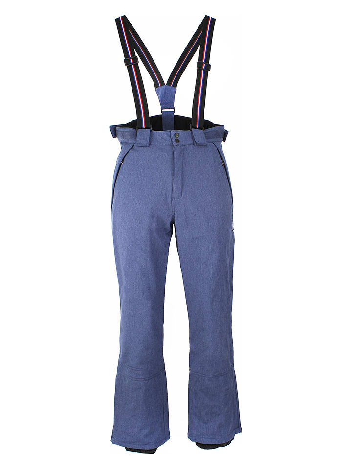 Peak Mountain Spodnie narciarskie "Capello" w kolorze niebieskim rozmiar: L