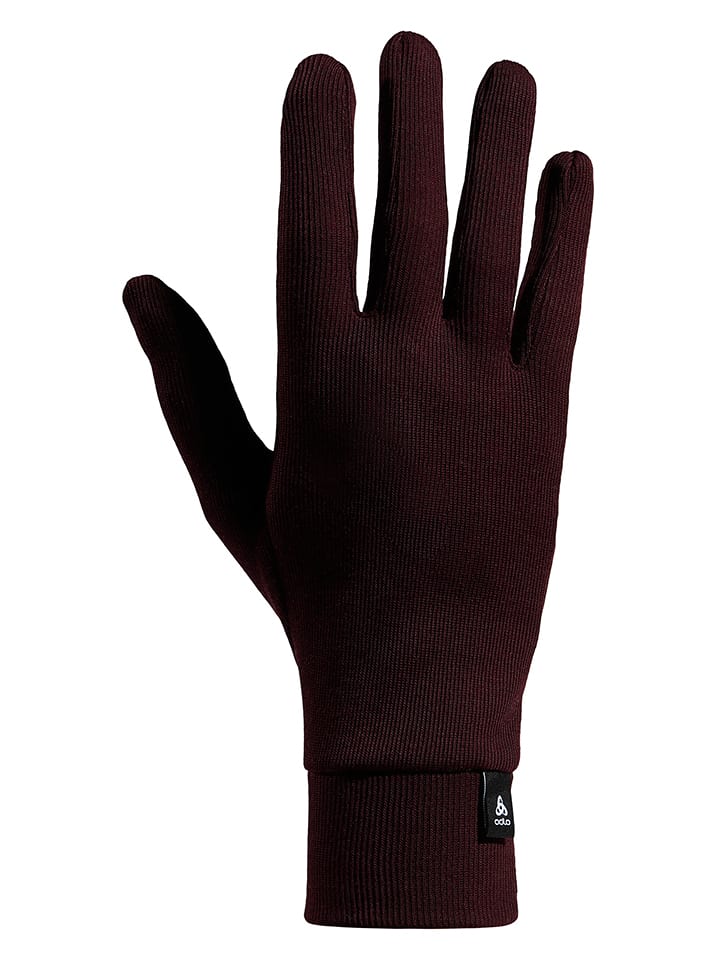 Odlo Rękawiczki "Active Warm" w kolorze czarnym rozmiar: M