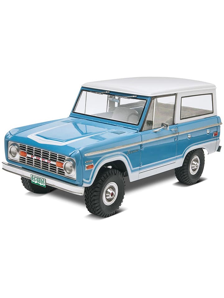 Revell Model "Ford Bronco" w kolorze błękitnym do złożenia - 13+ rozmiar: onesize