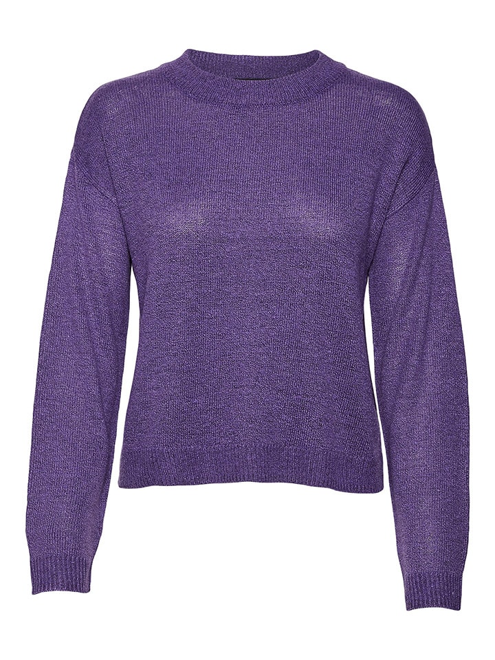 Vero Moda Sweter w kolorze fioletowym rozmiar: XS