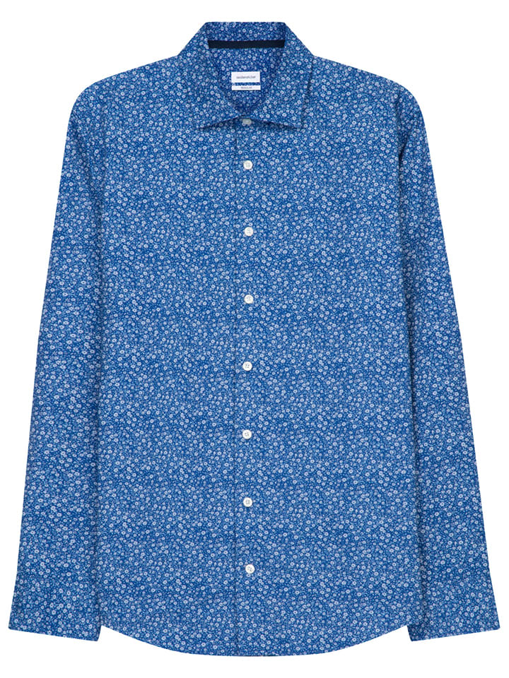 Seidensticker Koszula - Regular fit - w kolorze niebieskim rozmiar: 37/38