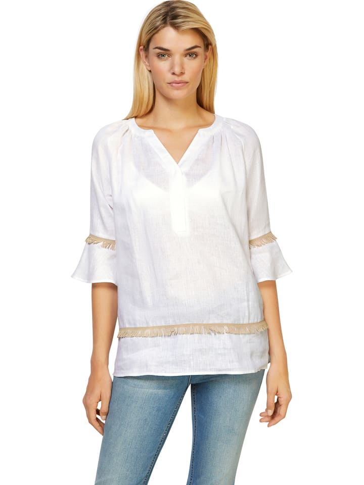 Heine Bluzka w kolorze kremowym rozmiar: 50