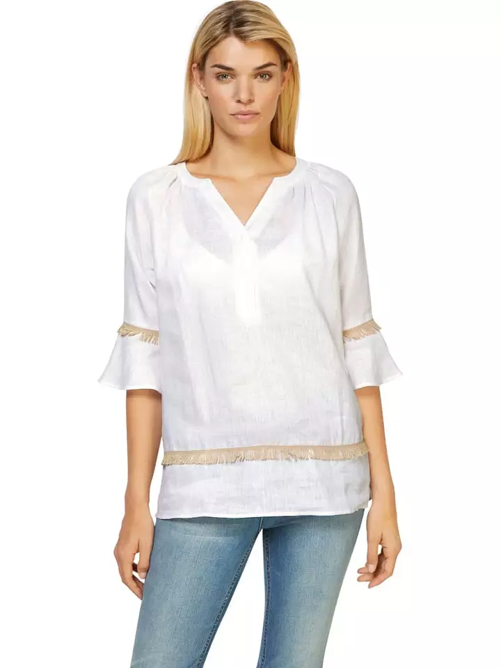 Heine Bluzka w kolorze kremowym rozmiar: 50