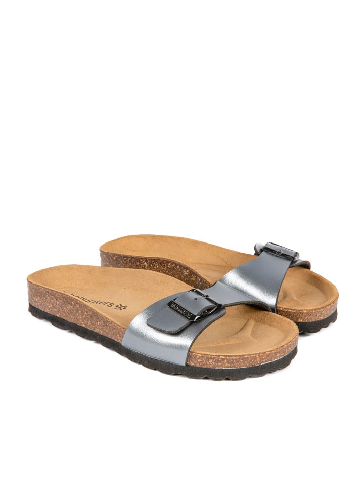 BABUNKERS Family Klapki w kolorze szarym rozmiar: 37