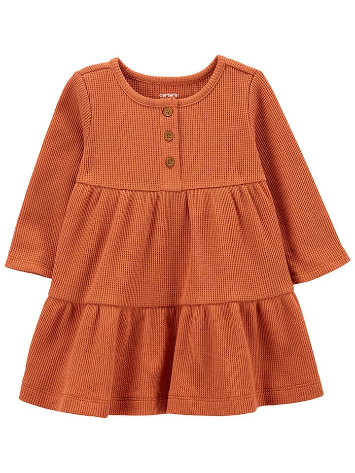 carter's Sukienka w kolorze pomarańczowym rozmiar: 80