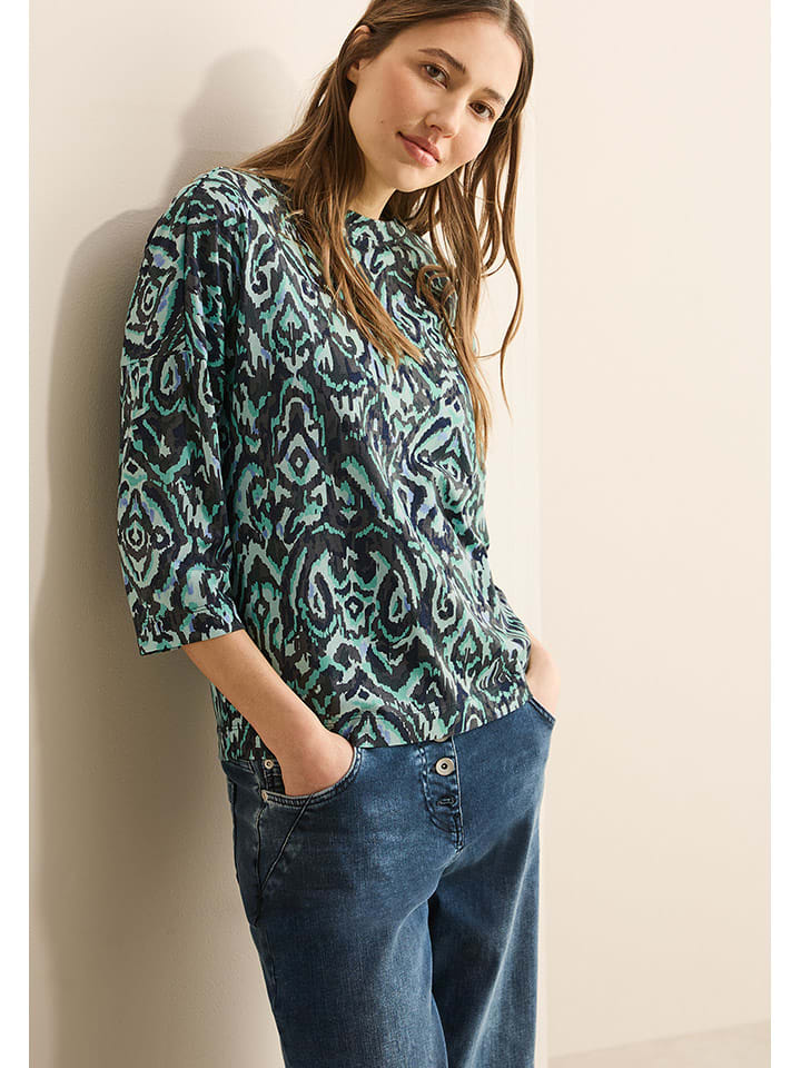 Cecil Bluzka w kolorze turkusowo-niebieskim rozmiar: XL