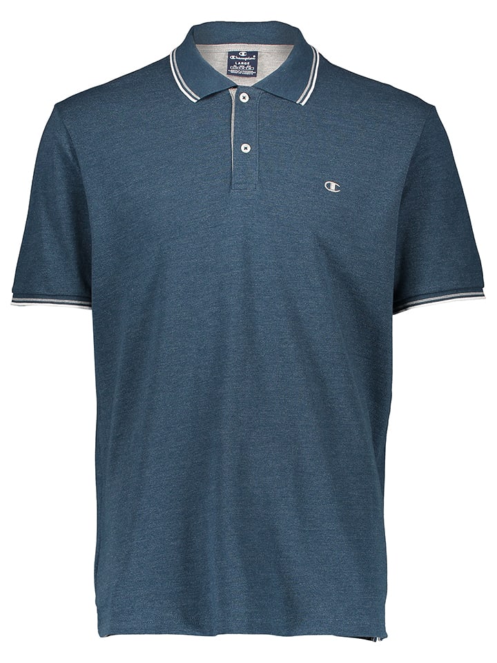 Champion Koszulka polo w kolorze niebieskim rozmiar: XXL
