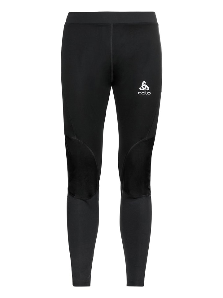 Odlo Legginsy "Zeroweight Warm" w kolorze czarnym do biegania rozmiar: M