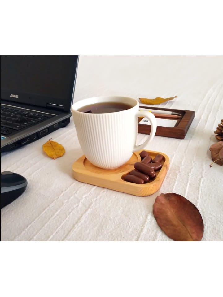 Vita Blend Podstawka w kolorze jasnobrązowym - 14 x 10 x 1,8 cm rozmiar: onesize