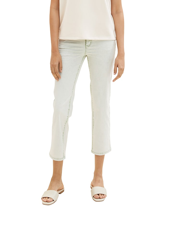 Tom Tailor Dżinsy - Regular fit - w kolorze kremowym rozmiar: W29/L28