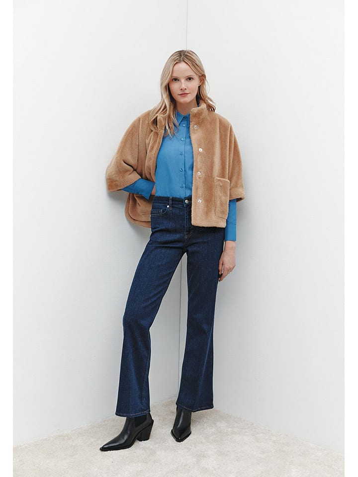 More & More Kurtka pluszowa w kolorze karmelowym rozmiar: 42