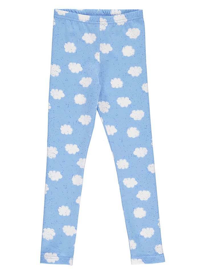Fred´s World by GREEN COTTON Legginsy w kolorze błękitnym rozmiar: 104