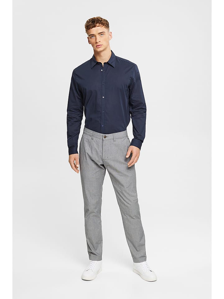 ESPRIT Spodnie w kolorze szarym rozmiar: W38/L32