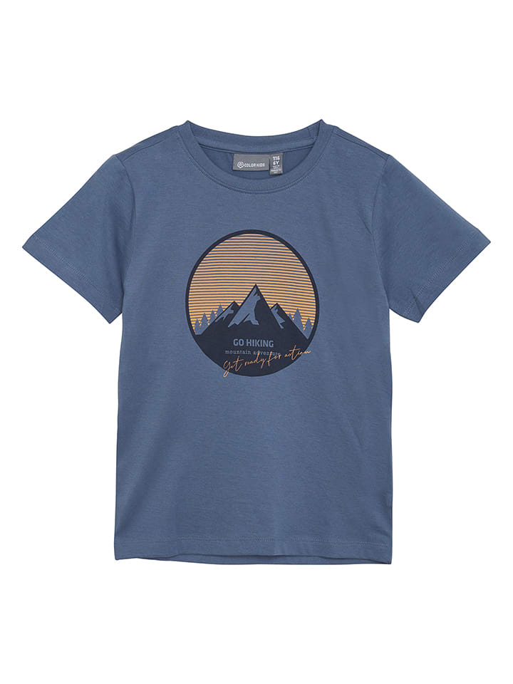 Color Kids Koszulka w kolorze granatowym rozmiar: 110