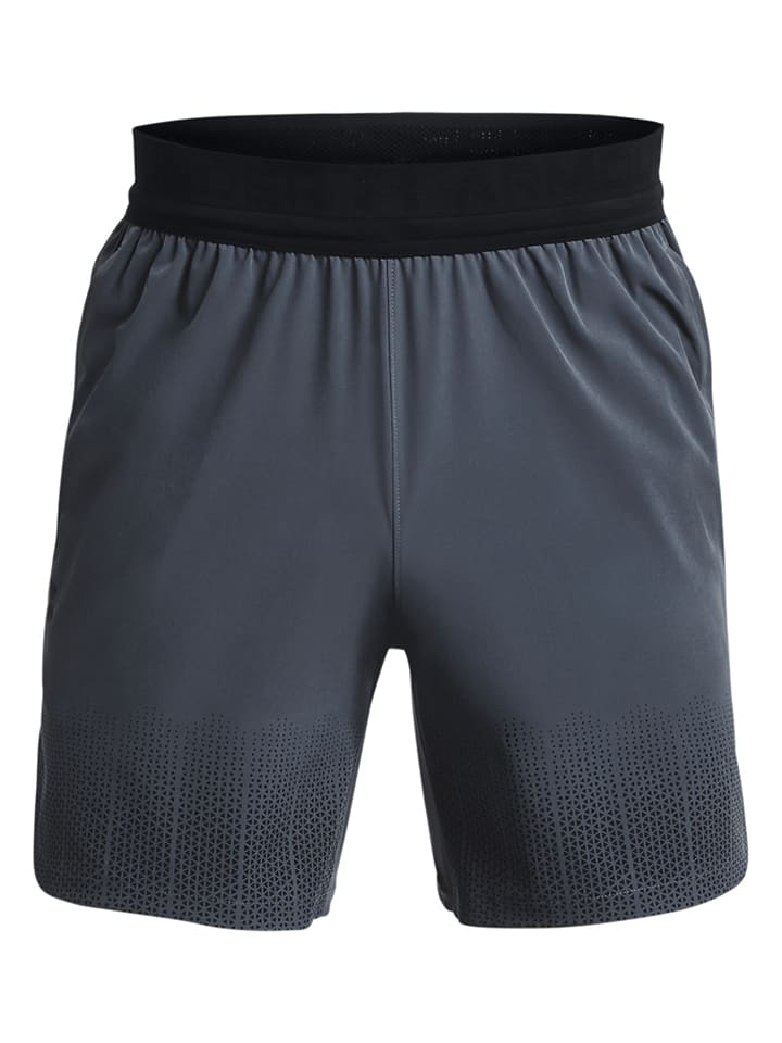 Under Armour Szorty sportowe "Peak" w kolorze antracytowym rozmiar: S