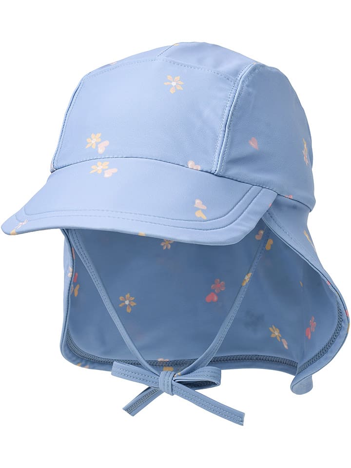 Wheat Kapelusz przeciwsłoneczny "Tonga" w kolorze błękitnym rozmiar: 48-51 cm