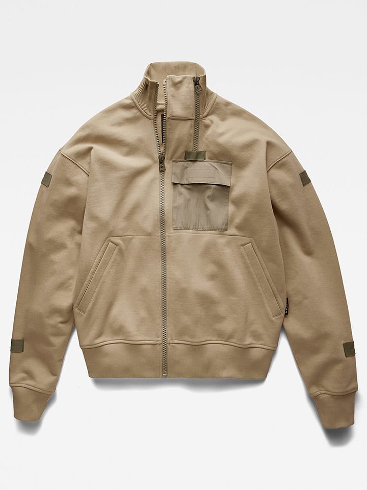 G-Star Bluza w kolorze beżowym rozmiar: M
