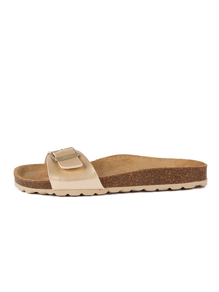 Little Sky Klapki w kolorze złotym rozmiar: 38