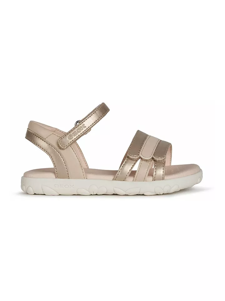 Geox Sandały "Haiti" w kolorze złotym rozmiar: 28