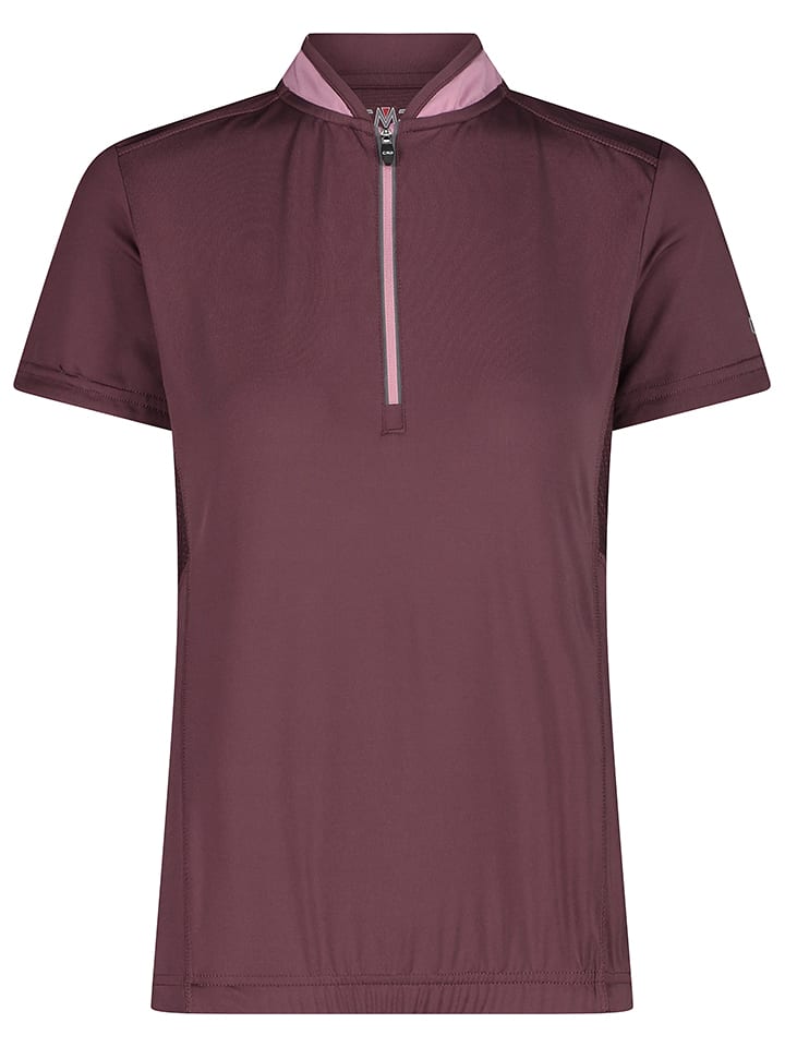 CMP Koszulka kolarska w kolorze bordowym rozmiar: 48