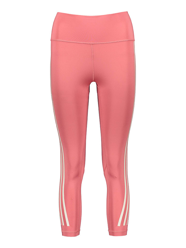 adidas Legginsy sportowe "Opt Ticons" w kolorze jasnoróżowym rozmiar: M